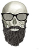 "Hipster Skull I" Digital Paper Print by Sue Schlabach, 42"x42"