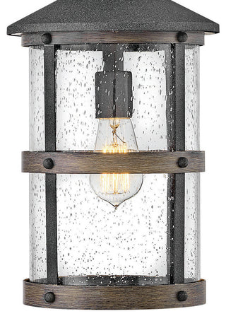 Hinkley Lighting 2682-LL Lakehouse 1 Light 9"W 120v Open Air - Aged Zinc