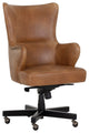 Hubert Office Chair, Tobacco Tan