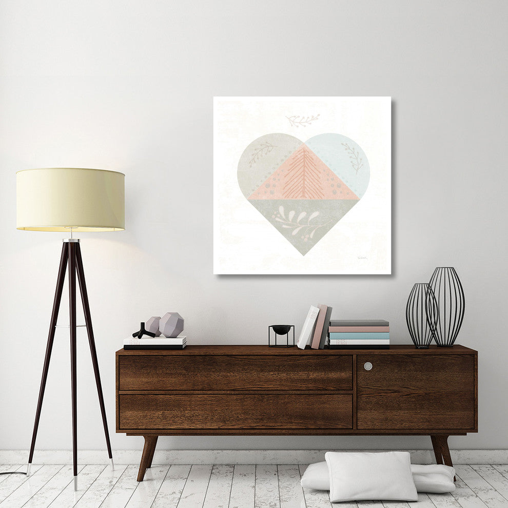 "Cozy Hygge IV Dark" Digital Paper Print by Sue Schlabach, 42"x42"
