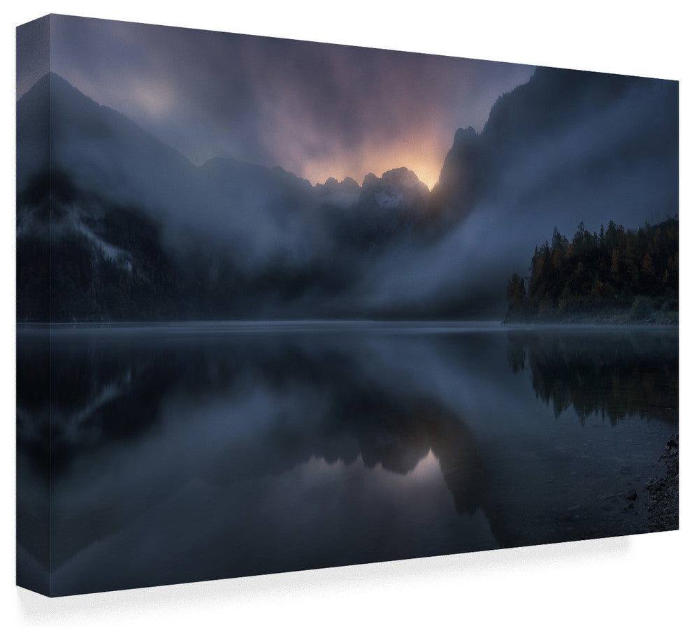 Juan Pablo De Miguel 'Vorderer Gosausee I' Canvas Art, 19"x12"