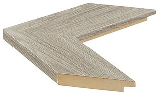 Pendleton Framed Wall Mirror, Driftwood Textured, 26"x38"