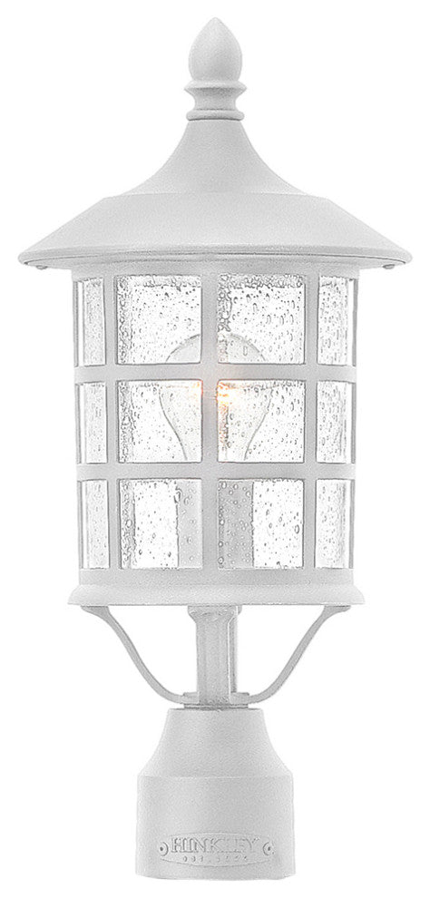 Hinkley Freeport Medium Post Top Or Pier Mount Lantern, Classic White