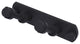 Pipeline 2 Position Multi Hook, Matte Black
