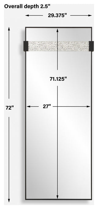 Uttermost Stratton Modern Dressing Mirror