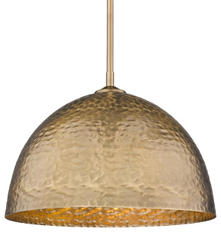 Golden Lighting Shepard Large Pendant, Modern Brass