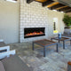 Amantii 72-TRV-SLIM 72"³ 3-Sided Tru View Indoor / Outdoor Electric Fireplace
