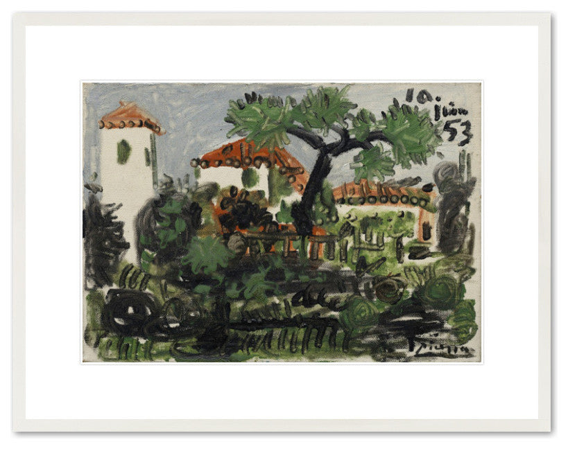 Garden in Vallauris (Jardin a Vallauris), June 10, 1953