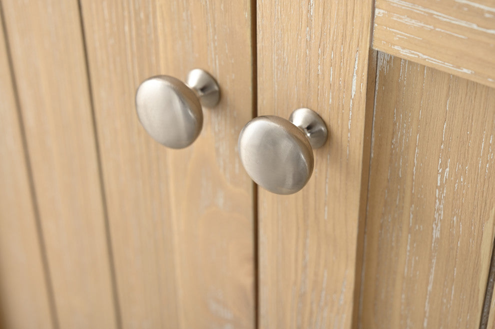 Marian 24 in. Single Sink Bath Vanity in Oak with White Porcelain Top