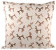 Pomeroy Dancing Reindeer 20X20 Pillow, Coco