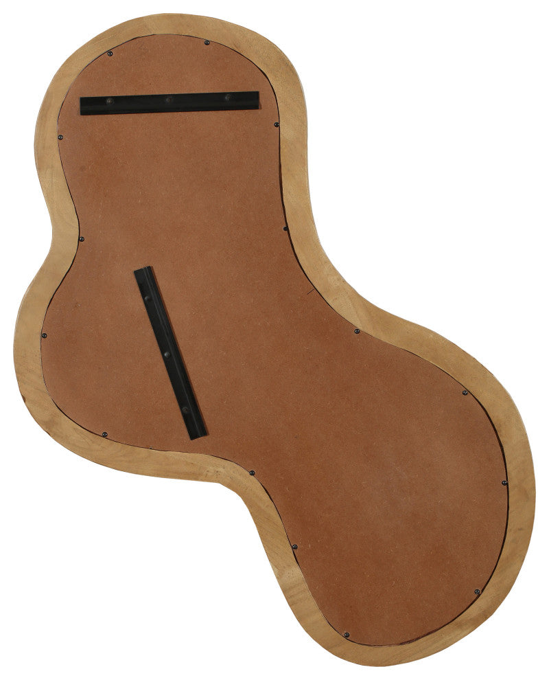 Oblique Mirror, Black, 28" X 48"