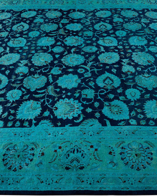 Fine Vibrance, One-of-a-Kind Hand-Knotted Area Rug Purple, 8'3"x10'5"