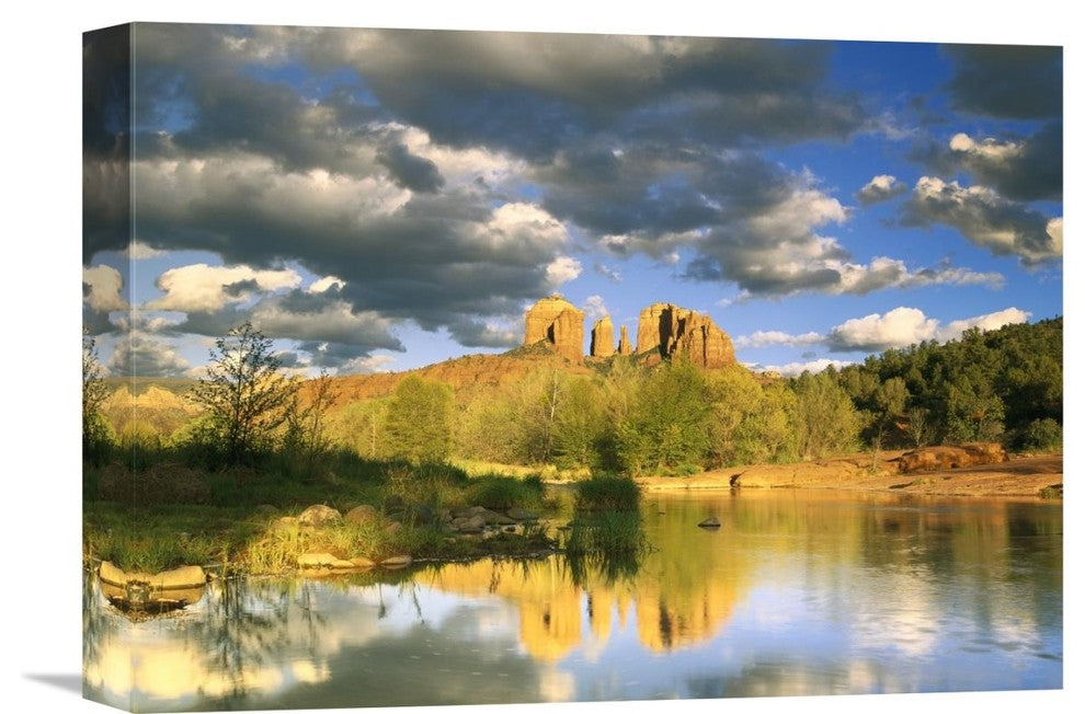 "Cathedral Rock At Red Rock Crossing, Red Rock State Park, Arizona" Artwork