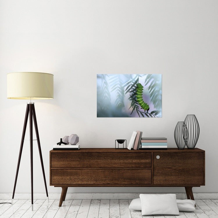 "Eating Machine" Stretched Canvas Giclee by Jimmy Hoffman, 36x24"