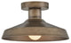 Hinkley Forge 12' Medium Outdoor Flush Mount Light, Burnished Bronze