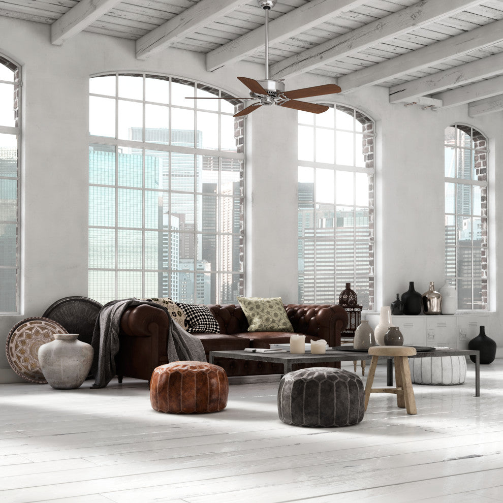 Casablanca 54" Panama DC Brushed Nickel Ceiling Fan With Wall Control