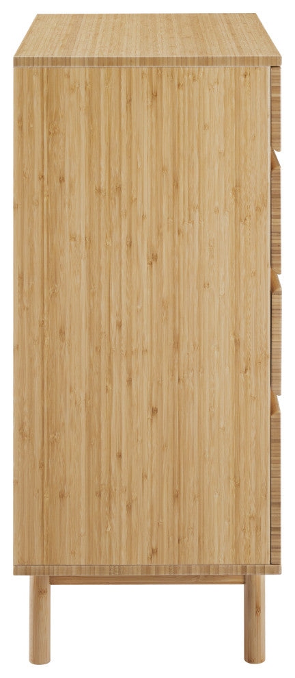 Monterey 4 Drawer High Chest, Wheat