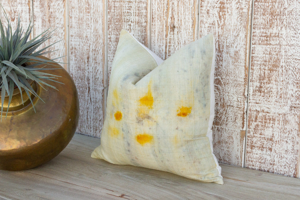 Lanu Tie Dyed Organic Silk Pillow