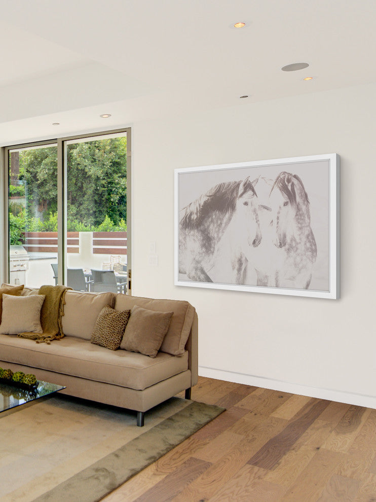 Marmont Hill, "Twins with Spots 2" Framed Painting Print, 30x20