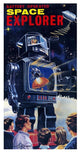 "Space Explorer Robot" Digital Paper Print by Retrobot, 24"x46"