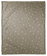 Gray Twinkle 50x60 Coral Fleece Blanket