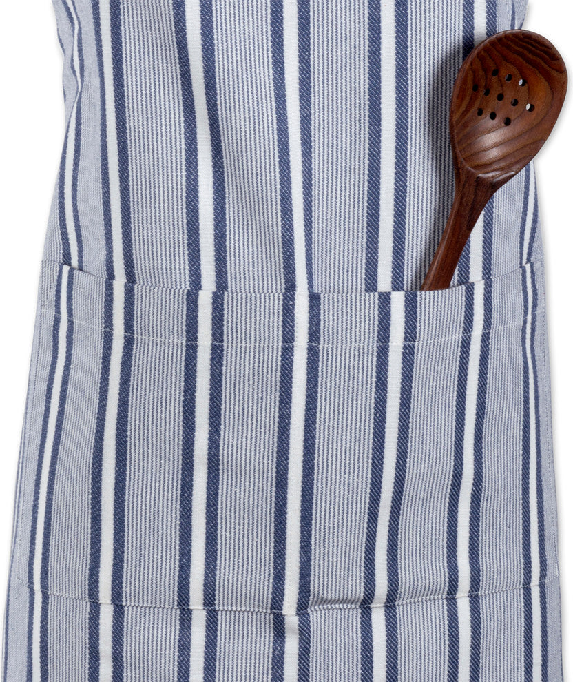 Dii French Blue Chef Stripe Chef Apron