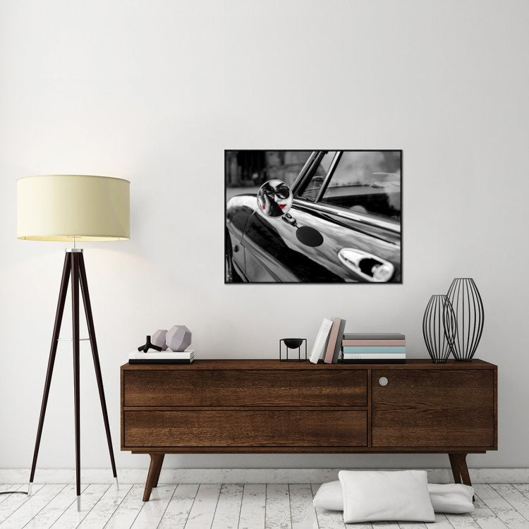 "Spyder Girl" Framed Canvas Giclee by Lauren, 41x31"