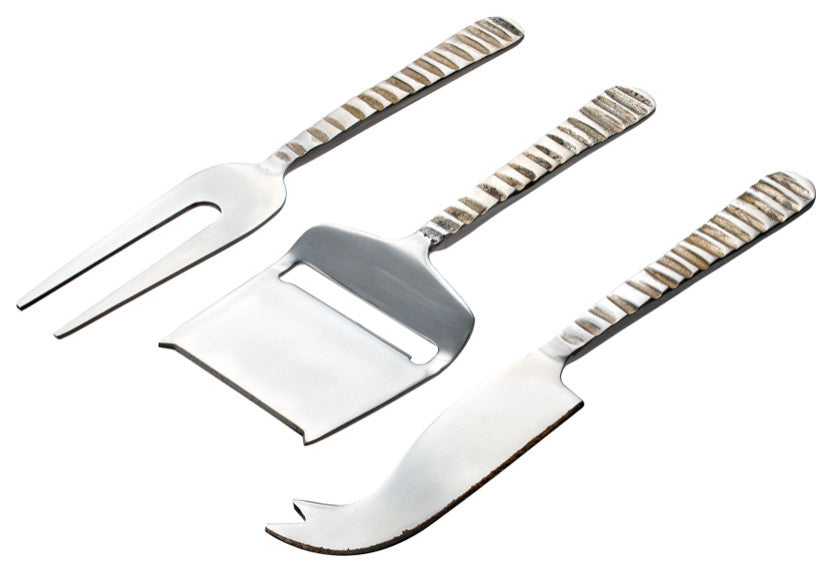 Ravine Stainless Steel Serving Utensils, Cheese Knives