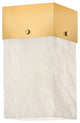 Hudson Valley Times Square 1 Light Wall Sconce 3800-AGB, Aged Brass