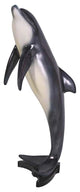 46"H Free Standing Dolphin Poolside Statue Sculpture Figurine
