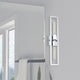 Wisteria Contemporary 2 Light Polished Chrome Metal Wall
