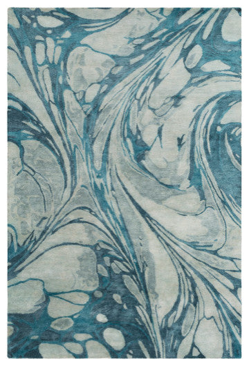 Surya Pisces PIS-1004 8'x10' Rug, Sea Foam/Teal/Sage