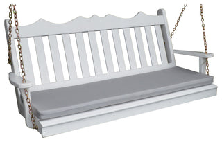 Pine Royal English Swing, White, 5 Foot