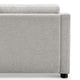 Garcelle Stain-Resistant Fabric Loveseat, Gray