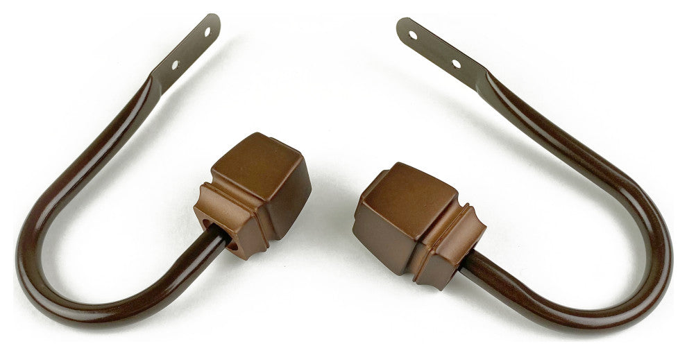 Nona Curtain Holdback Pair, Cocoa