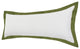 Flora Empire Bordered Throw Pillow, 14"x36"