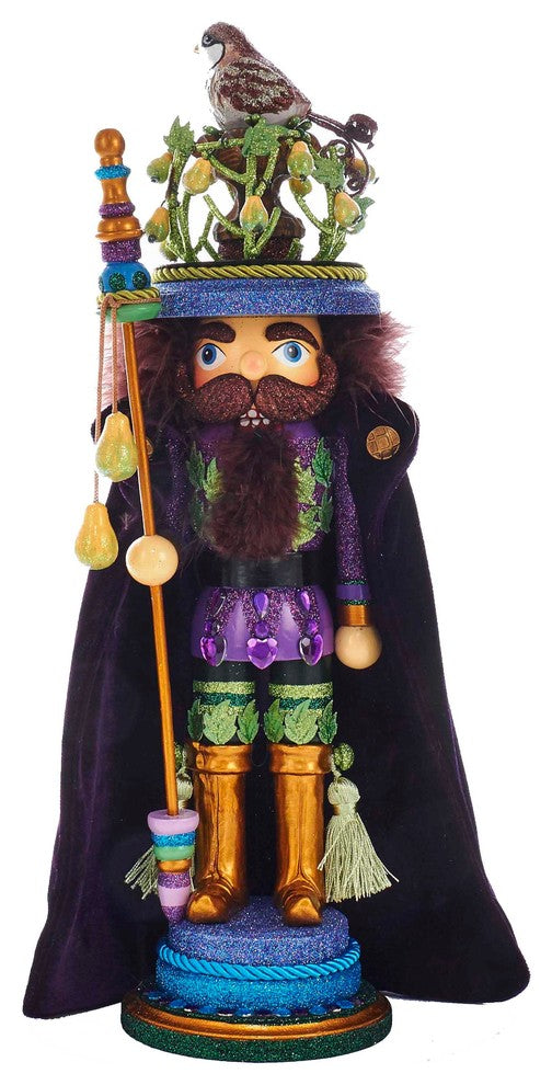 Kurt Adler 18" Hollywood Partridge in a Pear Tree Nutcracker