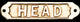 Brass Head Plaque