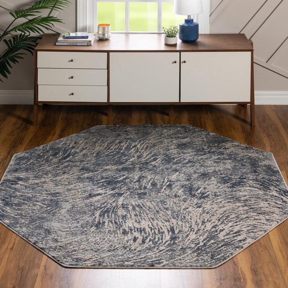 Unique Loom Oasis Wave Area Rug