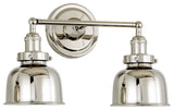 Soho two light swivel M2 wall sconce