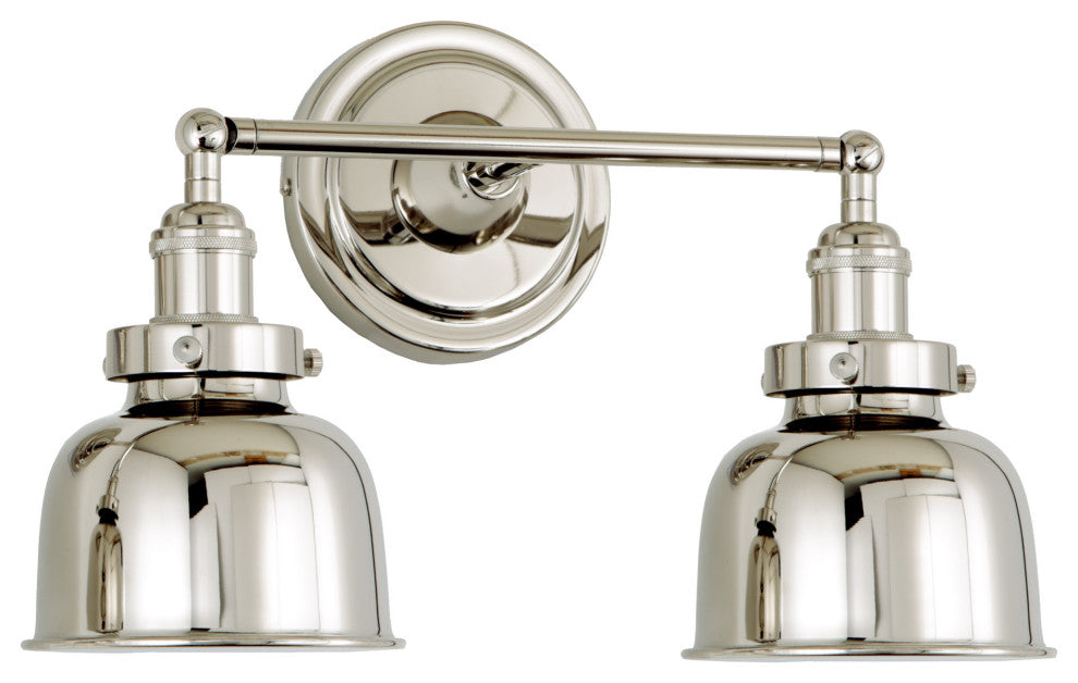 Soho two light swivel M2 wall sconce