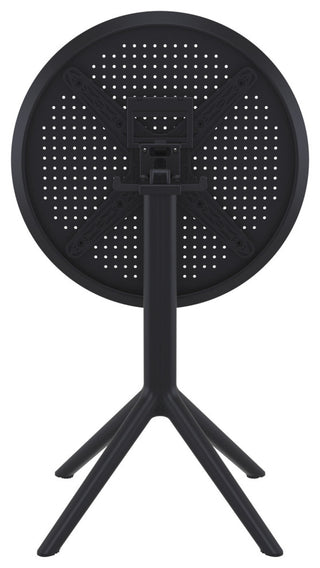 Sky Round Folding Table 24" Black