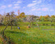 Camille Pissarro Morning Spring Grey Weather Eragny Wall Decal