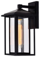 Crawford 1 Light Black Outdoor Wall Light