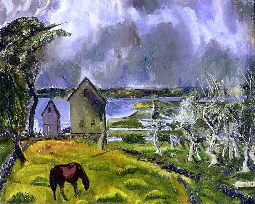George Wesley Bellows Dead Orchard Wall Decal