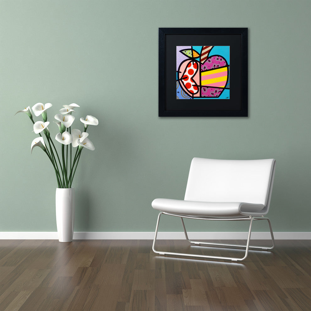 Roberto Rafael 'Big Apple II' Matted Framed Art
