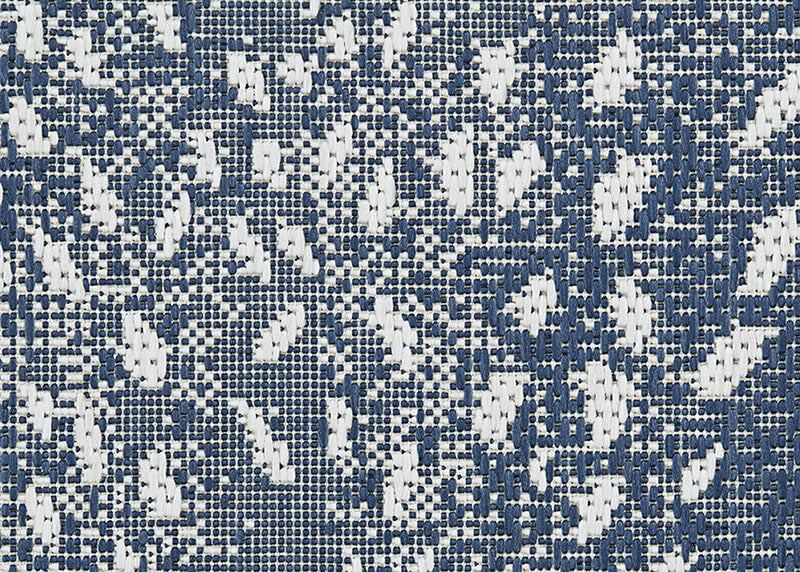 Lebombo Lodge Area Rug, Indoor/Outdoor, Carpet, Runner, Mat, Navy Square 7'x7'