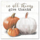 Give Thanks Print on Canvas