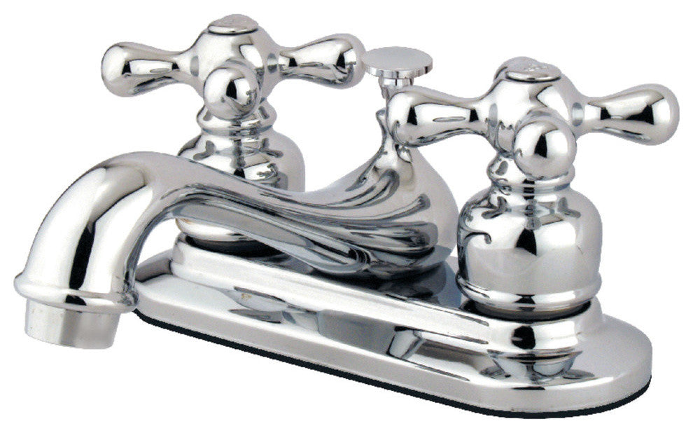 Kingston Brass 4" Centerset Bathroom Faucet, Polished Chrome