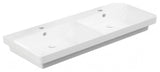 WS Bath Collections Luxury 120.01 Luxury 47" Rectangular Ceramic - Glossy White